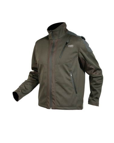 chaqueta soft shell Hart Lanbro-S verde