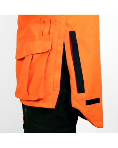 chaqueta naranja de cazador HART KERNIG TECH-J Mujer detalle inferior