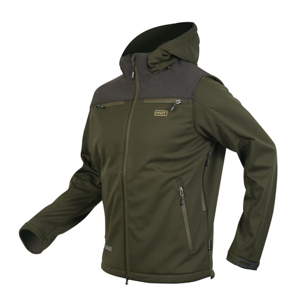 XHAIJ Chaqueta deportiva de caza HART AIZKE-J verde