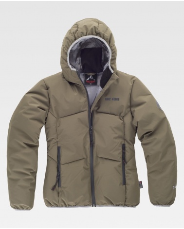 Parka GÏLLD mujer color gris verdoso