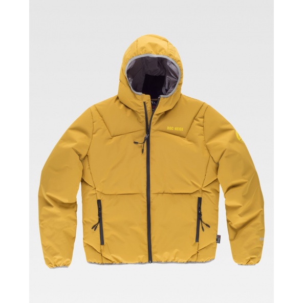 Parka GÏLLDUM amarilla con capucha