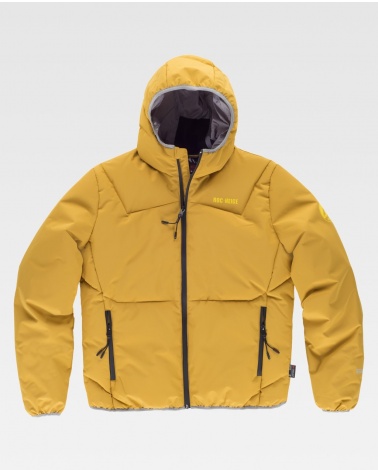 Parka GÏLLDUM amarilla con capucha