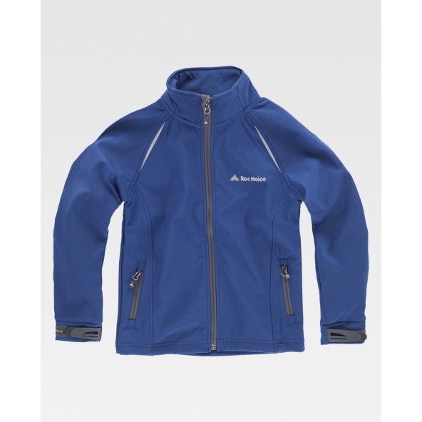 Chaqueta softshell niño lisa