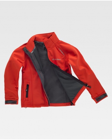 Roc Neige RN3010001 chaqueta de invierno para niño color roja