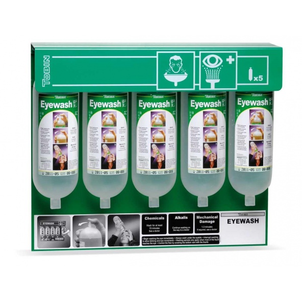 Comprar Estacion 5 Botellas Lavaojos 1L 2388-L124 barato