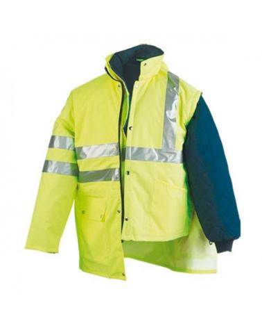 Parka Fluo Triple Uso Amarilla 288-Pkfy barato