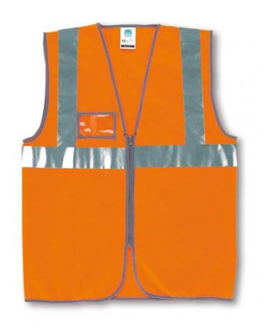 Comprar Chaleco Cremallera Naranja Fluor 288-Vfcn barato