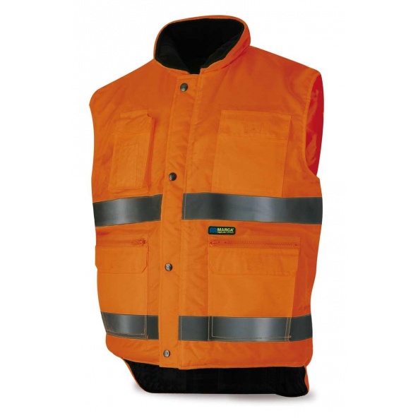 Comprar Chaleco Multibolsillos Naranja Fluor 288-Vmfn barato