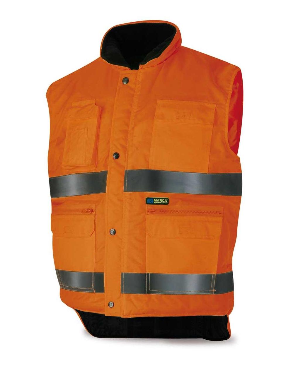 Comprar Chaleco Multibolsillos Naranja Fluor 288-Vmfn barato