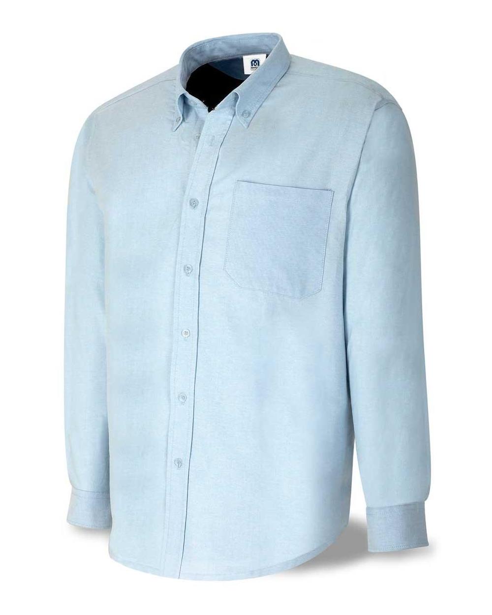 Comprar Camisa Algodón Oxford Azul 388-Coml barato