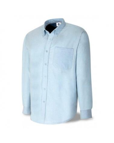 Comprar Camisa Algodón Oxford Azul 388-Coml barato