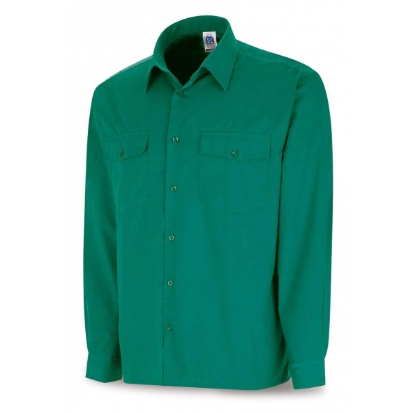 Comprar Camisa Tergal Verde M/Larga 388-Cvml barato