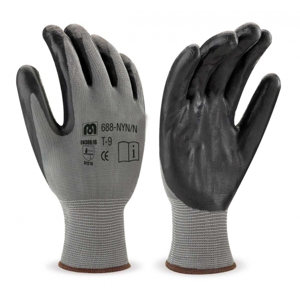 Comprar Guante Nylon Nitrilo Negro 688-Nyn/N barato