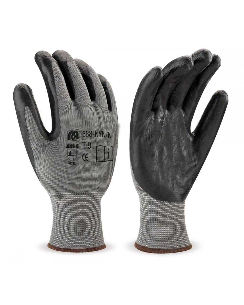 Comprar Guante Nylon Nitrilo Negro 688-Nyn/N barato