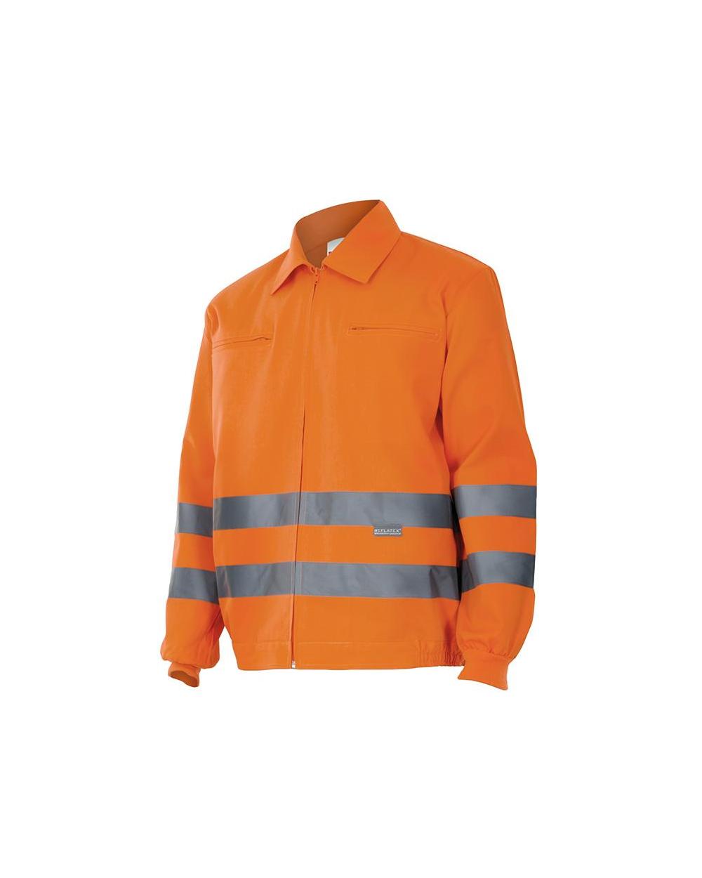 Comprar Cazadora laboral alta visibilidad serie 155 online barato Naranja Fluor