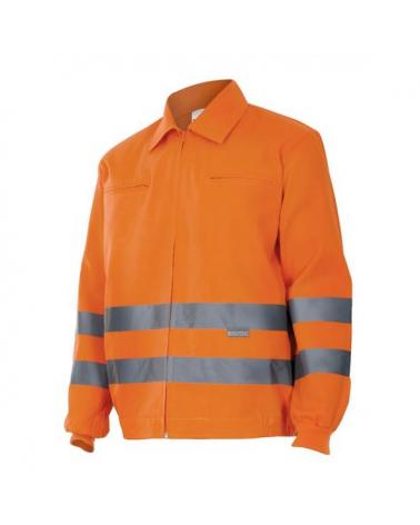 Comprar Cazadora laboral alta visibilidad serie 155 online barato Naranja Fluor