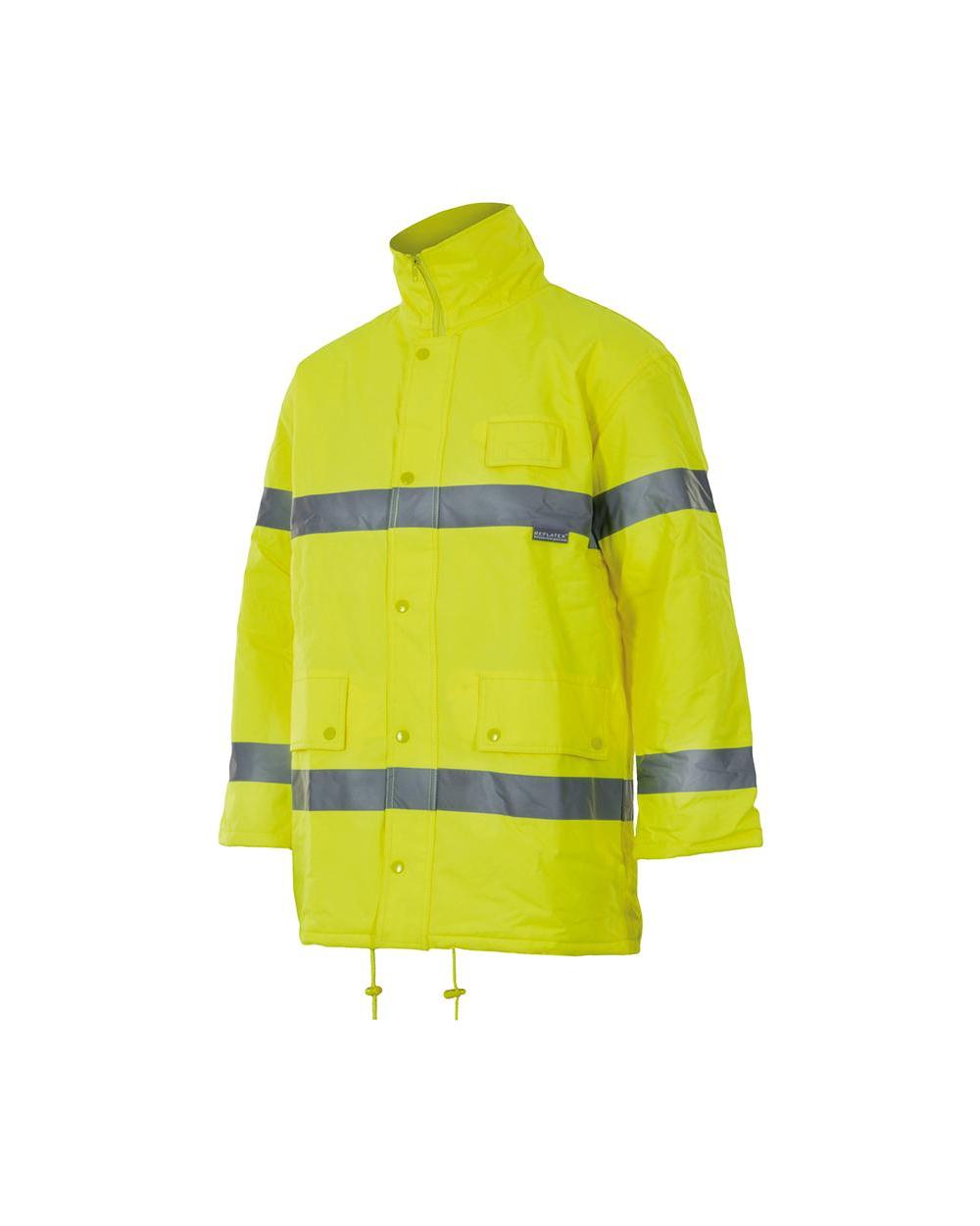 Comprar Parka impermeable alta visibilidad serie 165 online barato Amarillo Fluor
