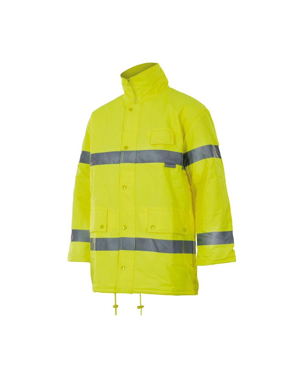 Comprar Parka impermeable alta visibilidad serie 165 online barato Amarillo Fluor