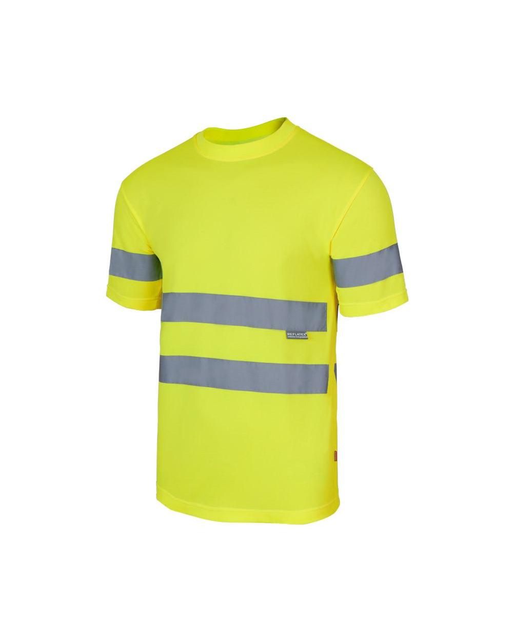 Comprar Camiseta tecnica alta visibilidad serie 305505 online barato Amarillo Fluor