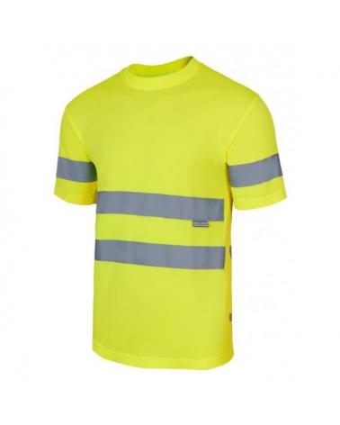 Comprar Camiseta tecnica alta visibilidad serie 305505 online barato Amarillo Fluor