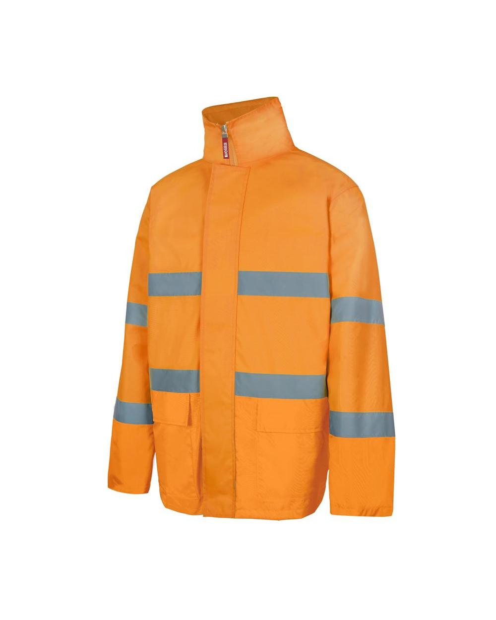 Comprar Parka alta visibilidad (tallas grandes) serie 306004 online barato Naranja Fluor