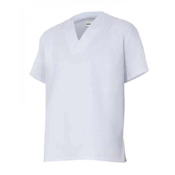 Comprar camisola manga corta industria alimentaria serie 255201 online barato Blanco