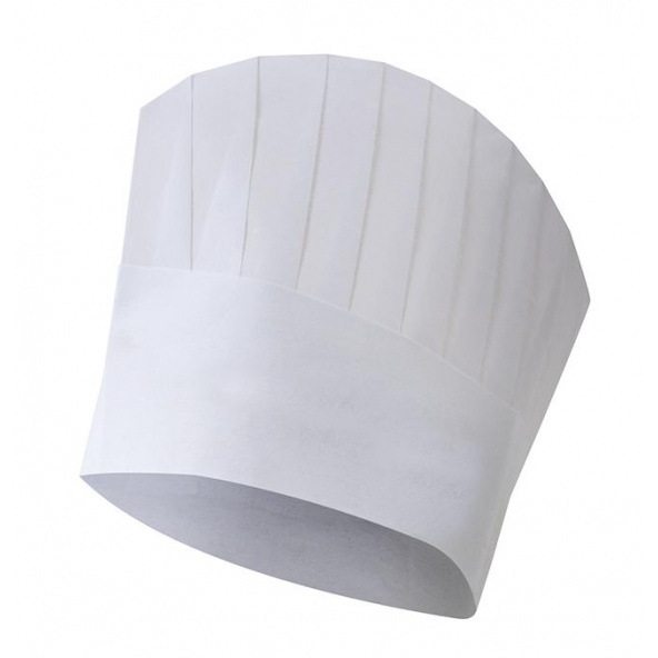 Comprar Gorro de cocina desechable serie 80 bolsa de 25 uds online barato Blanco