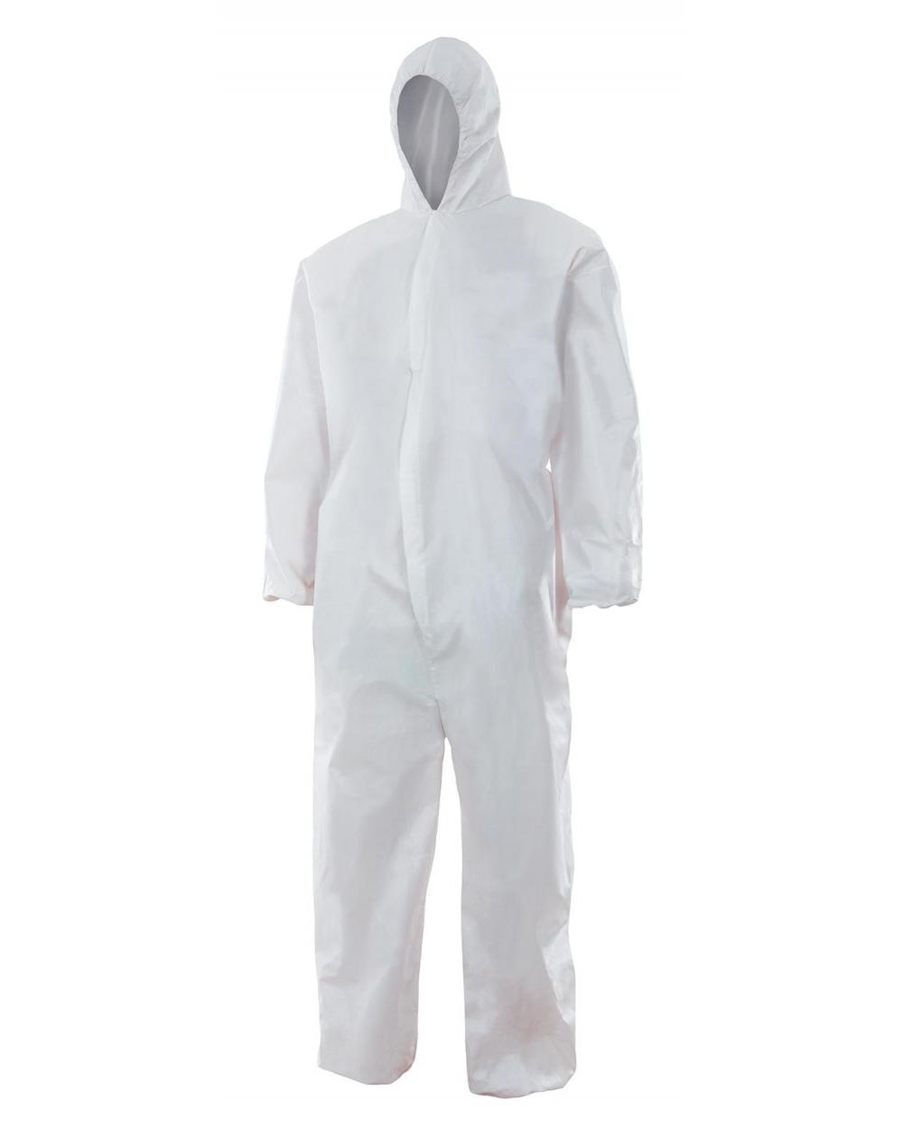 Comprar Mono con capucha desechable serie 201 online barato Blanco