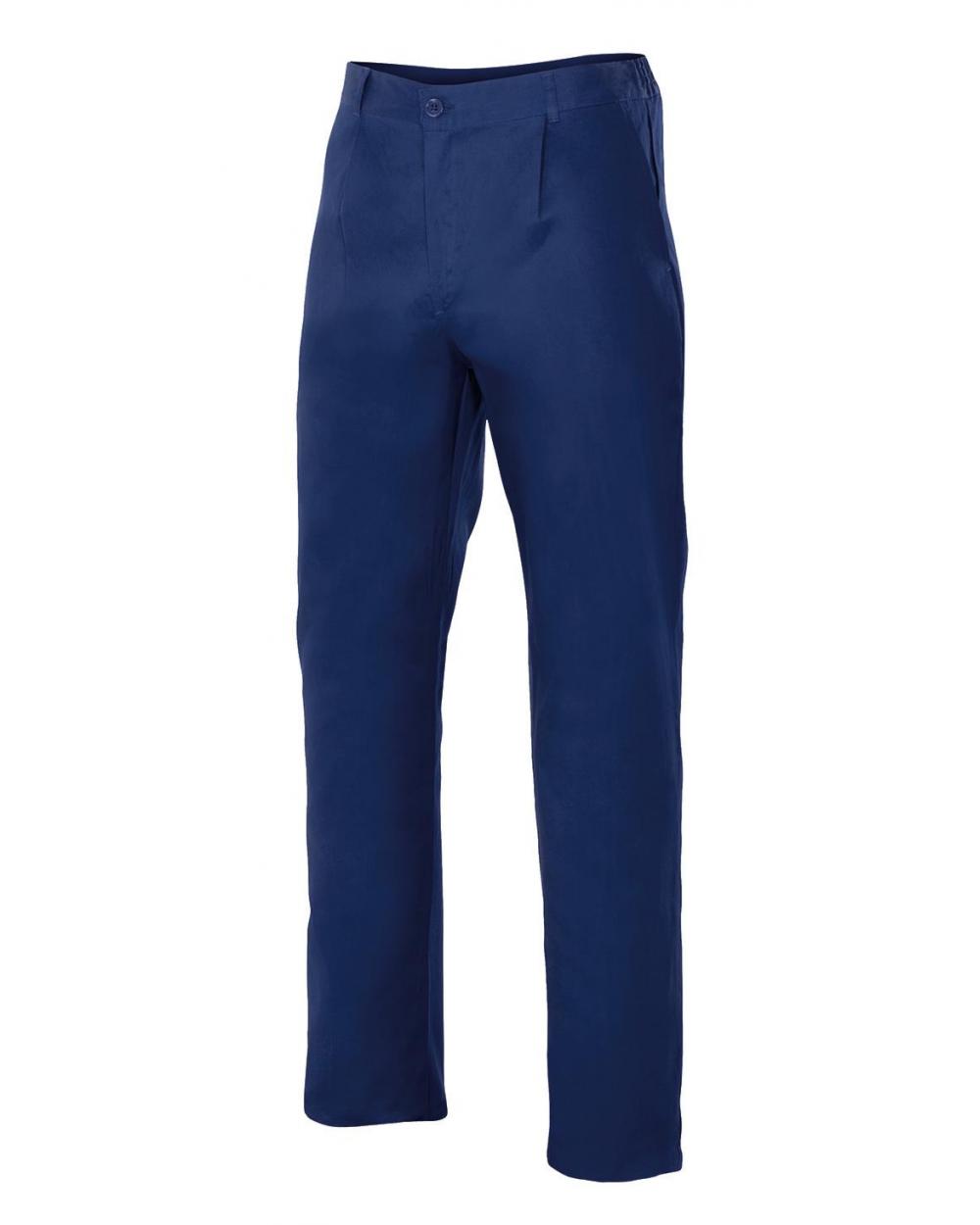 Comprar Pantalón de algodon serie 342 online barato Azul Marino