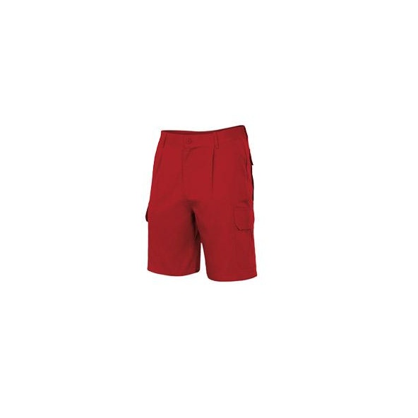 Comprar Bermuda multibolsillos serie 344 online barato Rojo