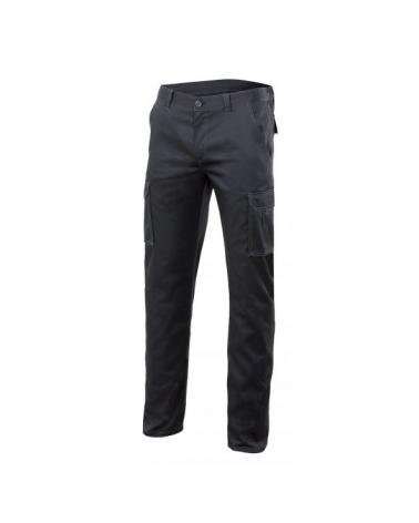 Comprar Pantalón stretch multibolsillos serie 103005s online barato Negro