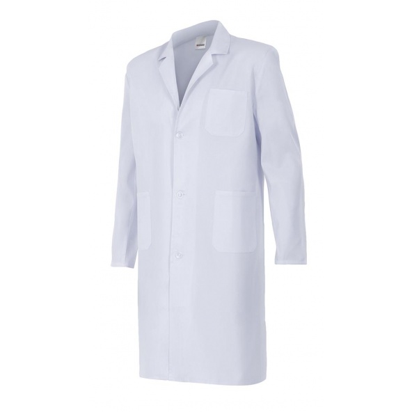 Comprar Bata blanca unisex serie 700p online barato Blanco