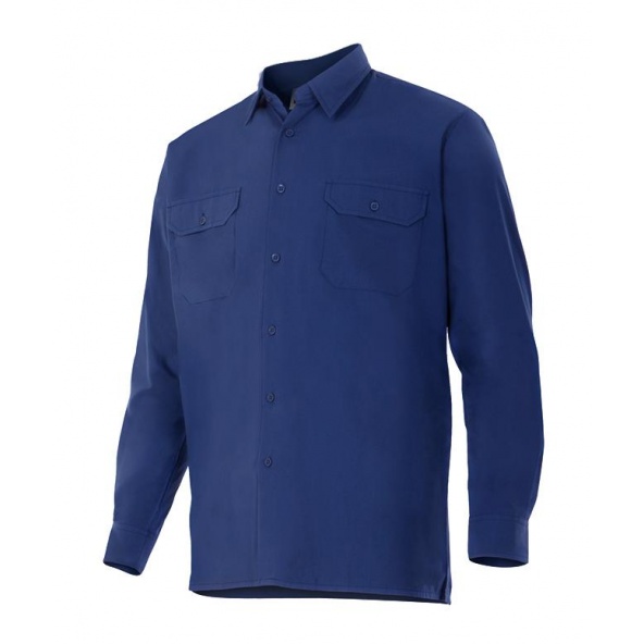 Comprar Camisa manga larga serie 520 online barato Azul Marino