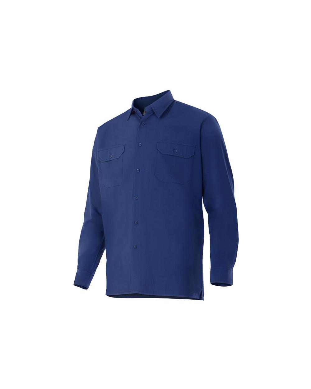 Comprar Camisa manga larga serie 520 online barato Azul Marino