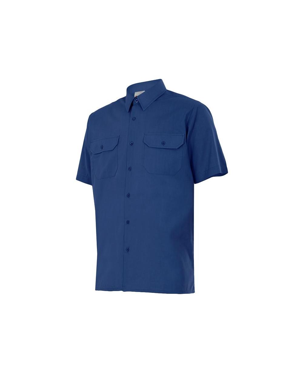 Comprar Camisa manga corta serie 522 online barato Azul Marino