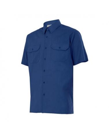 Comprar Camisa manga corta serie 522 online barato Azul Marino