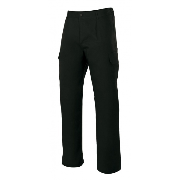 Comprar Pantalón multibolsillos serie 345 online barato Negro