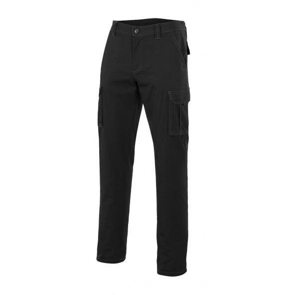 Comprar Pantalón multibolsillos serie 103001 online barato Negro