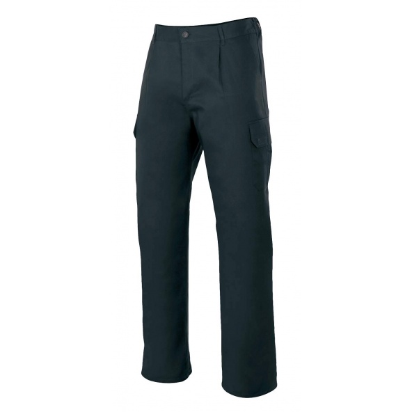 Comprar Pantalón  forrado multibolsillos serie 103006 online barato Negro