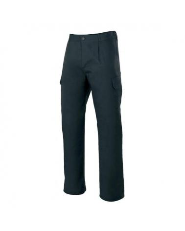 Comprar Pantalón  forrado multibolsillos serie 103006 online barato Negro