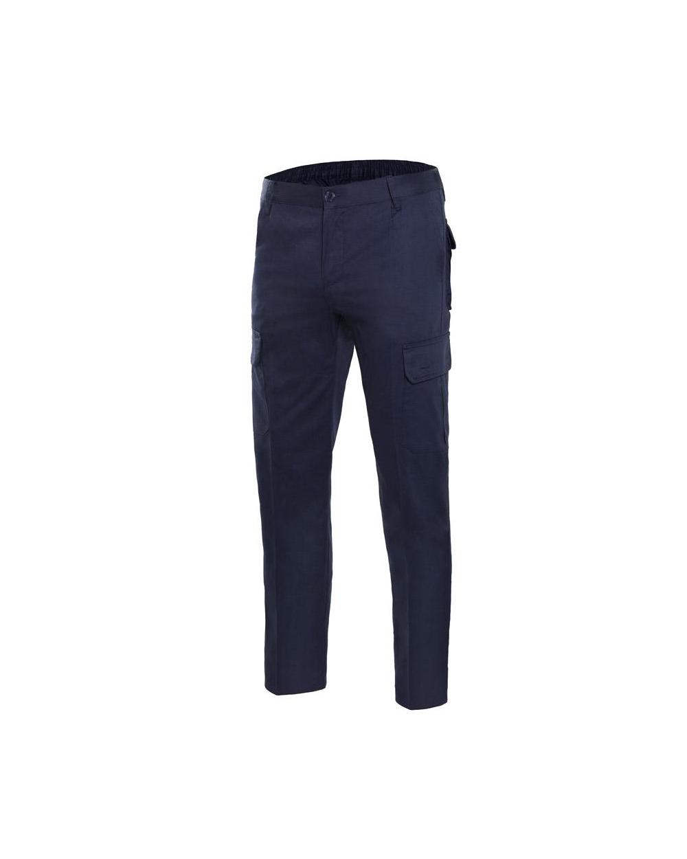 Comprar Pantalón 100% algodon multibolsillos serie 103013 online barato Azul Navy