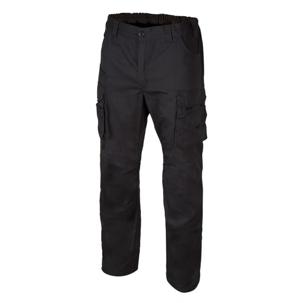 Comprar Pantalón canvas multibolsillos serie 103011 online barato Negro