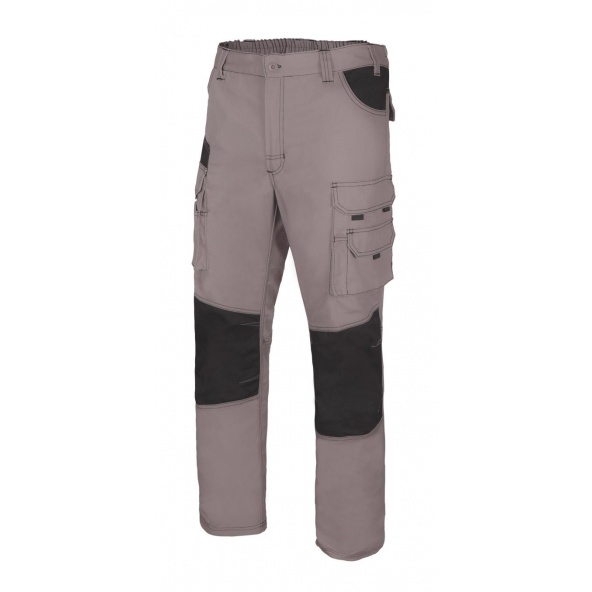 Pantalón canvas bicolor  multibolsillos serie 103011b
