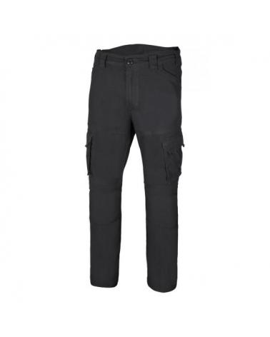 Comprar Pantalón algodon stretch multibolsillos serie 103012s online barato Negro