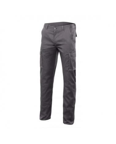 Comprar Pantalón forrado stretch multibolsillos serie 103015s online barato Gris