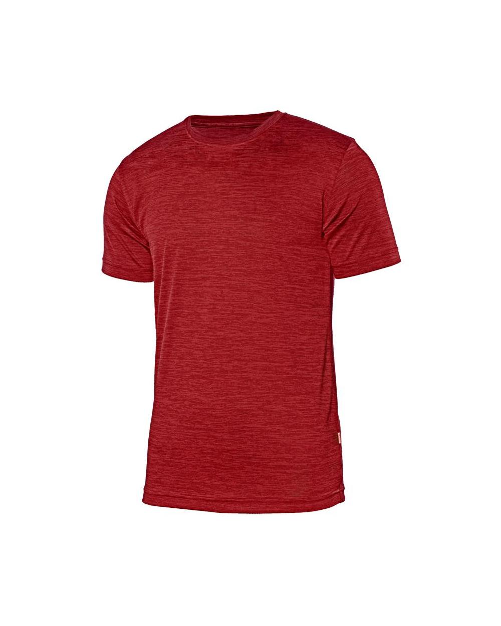 Comprar Camiseta tecnica jaspeada serie 105507 online barato Rojo Jaspeado