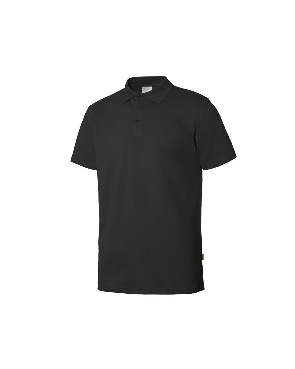 Comprar Polo stretch manga corta hombre serie 105508s online barato Negro