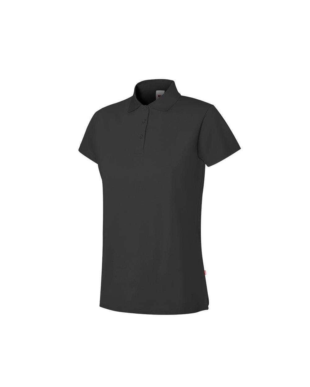 Comprar Polo stretch manga corta mujer serie 105509s online barato Negro