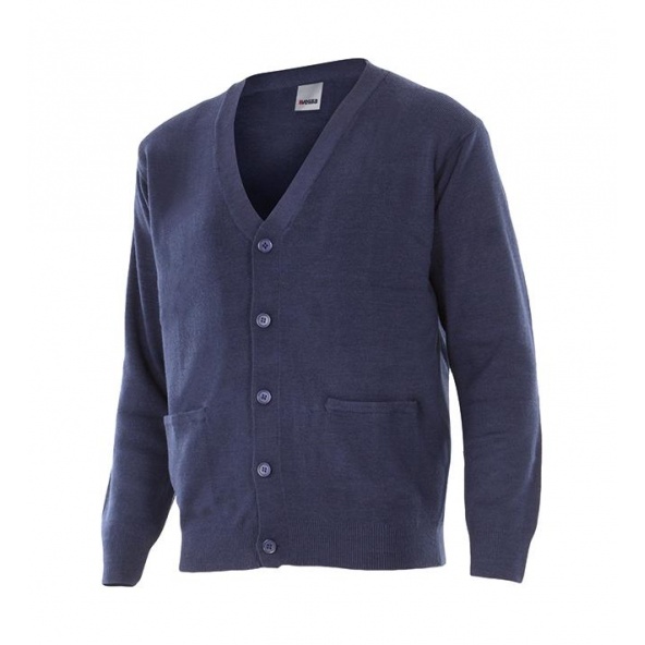 Comprar Chaqueta punto fino serie 103c online barato Azul Marino