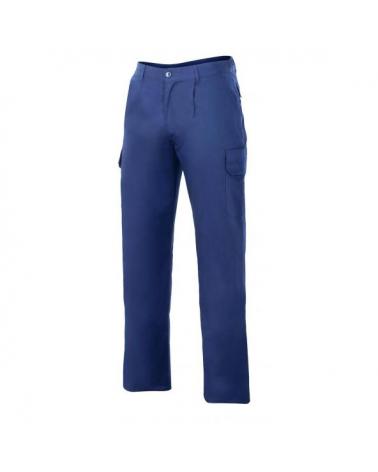 Comprar Pantalón acolchado multibolsillos serie 398 online barato Azul Marino